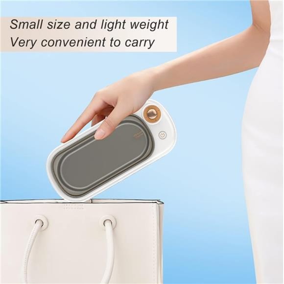 Ultrasonic Jewelry Cleaner, 48KHz Portable Ultrasonic Cleaner with 4 Modes - Picture 3 of 7